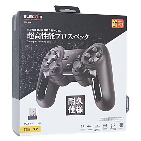 ELECOM　超高性能ワイヤレスゲームパッド　JC-U4113SBK　ブラック