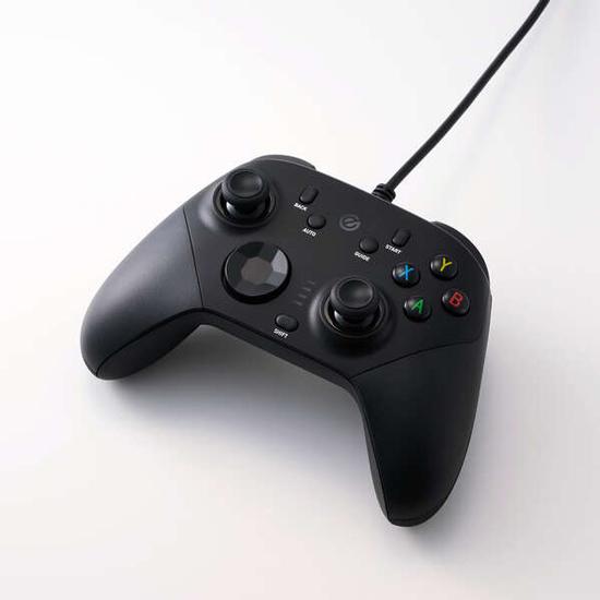 ELECOM　GAMING ホールエフェクト/背面ボタン搭載有線アドバンスドゲームパッ･･･
