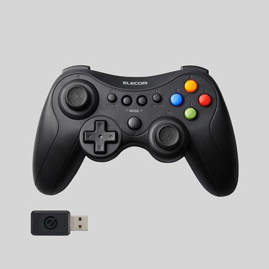 ELECOM　GAMING 無線 FPS ゲームパッド GP50X　JC-GP50XVBK　ブラック