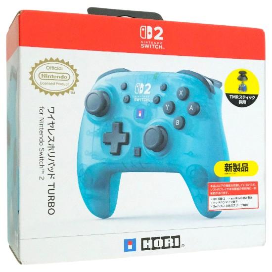HORI　ワイヤレスホリパッド TURBO for Nintendo Switch 2　NSX-131　アクア･･･