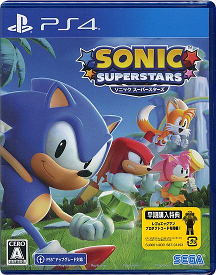ソニックスーパースターズ　早期購入特典付き　PS4