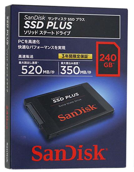 SANDISK 2.5インチSATA SSD 240GB SDSSDA-240G-J25C