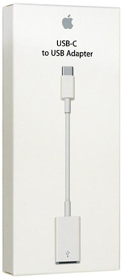 Apple　USB-C USBアダプタ　MJ1M2AM/A