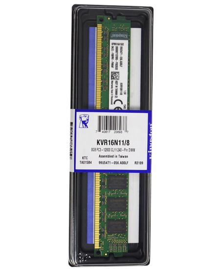 Kingston製　KVR16N11/8　DDR3 PC3-12800 8GB 商品画像1：オンラインショップ　エクセラー