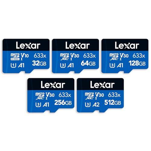 Lexar High-Performance 633x microSDH 32GB UHS-I BLUE シリーズ Class 10 A1 UHS-I V10 メモリーカード LMS0633032G-BNNNG 商品画像2：FAST-Online