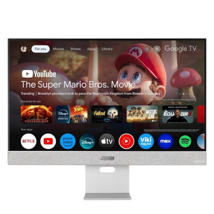 ZenScreen Smart Monitor MS27UC00 [27インチ シルバー] 商品画像1：Fresh shop