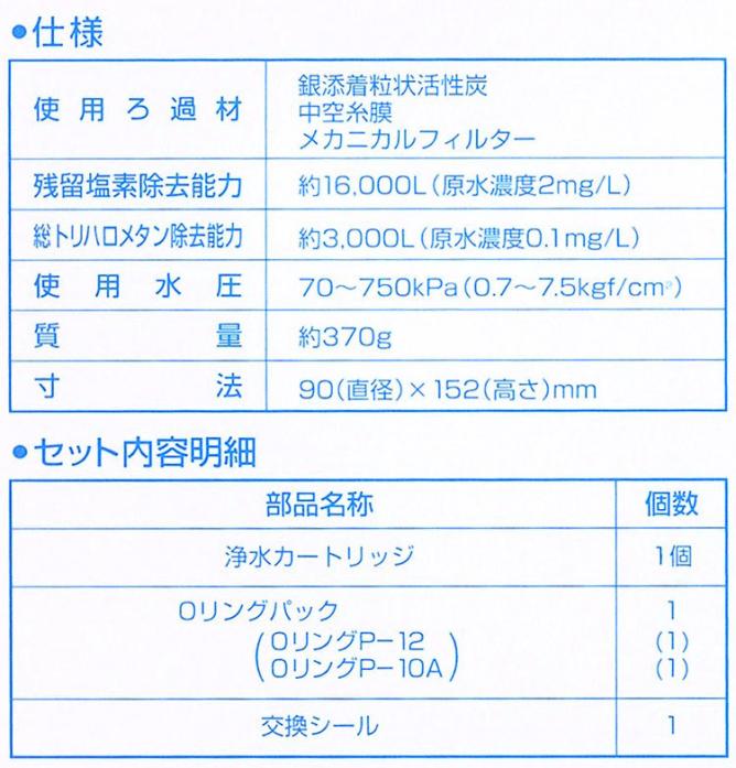 FW-9000Cの仕様とセット内容