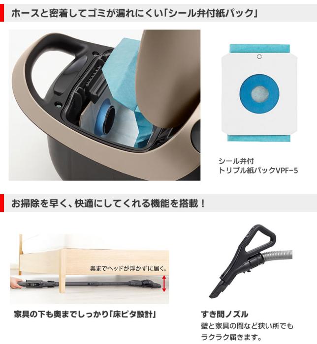 VC-PL7A(N) [ローズゴールド] 商品画像4：激震クリック堂