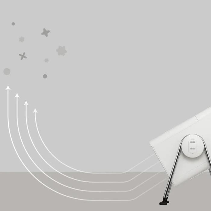 空気清浄機 Silky Wind Clean [ダークグレー] 9YYA63RH82 商品画像9：激震クリック堂