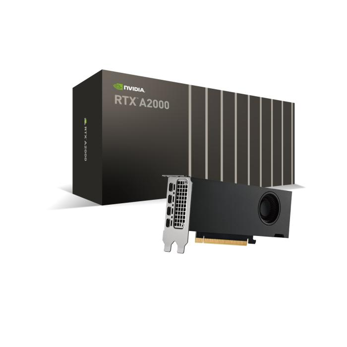 NVIDIA RTX A2000 6GB NVBOX エヌヴィディア化粧箱 [NVRTXA2000] 商品画像2：パソコンパーツのグラプラス