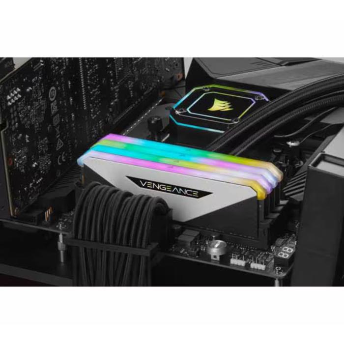 Corsair 16GB(8GBx2) DDR4 3200MHz (PC4-25600) CMN16GX4M2Z3200C16W [DDR4 PC4-25600 8GB 2枚組] デスクトップ用メモリ MM7257 商品画像4：パソコンパーツのグラプラス