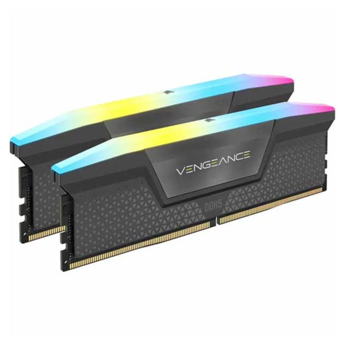 Corsair 32GB(16GBx2) DDR5 6400MT/s (PC5-51200) CMH32GX5M2B6400Z36 [DDR5 PC5-51200 16GB 2枚組] デスクトップ用メモリ MM10282 商品画像2：パソコンパーツのグラプラス