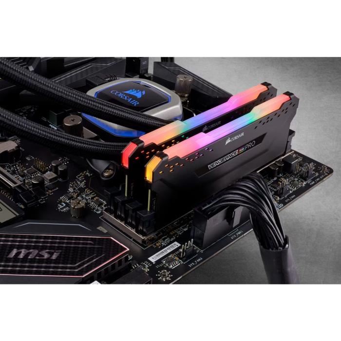 Corsair 16GB(8GBx2) DDR4 3600MHz(PC4-28800) CMW16GX4M2C3600C18 [DDR4 PC4-28800 8GB 2枚組] デスクトップ用メモリ MM4599 商品画像4：パソコンパーツのグラプラス