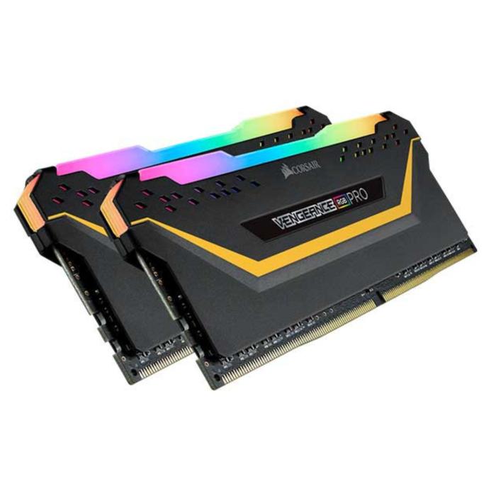 Corsair 16GB(8GBx2) DDR4 3200MHz (PC4-25600) CMW16GX4M2C3200C16-TUF [DDR4 PC4-25600 8GB 2枚組] デスクトップ用メモリ MM5401 商品画像2：パソコンパーツのグラプラス