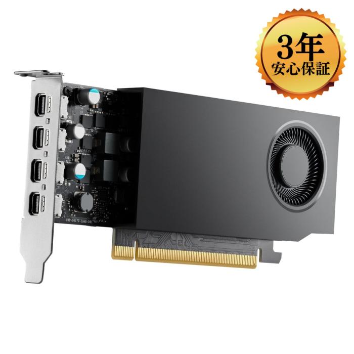 ELSA NVIDIA RTX A1000 ENQRA1000-8GER グラフィックボード [PCIExp 8GB] 商品画像1：パソコンパーツのグラプラス