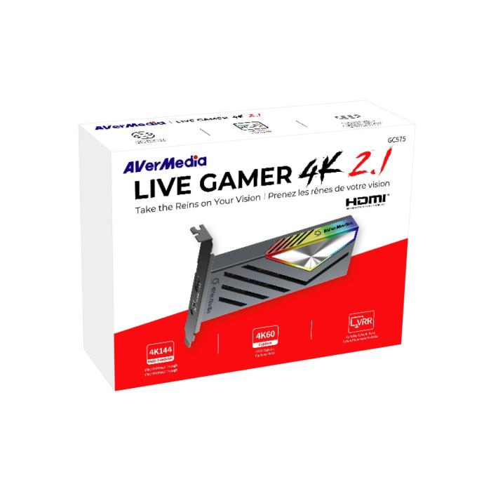 AVerMedia Live Gamer 4K 2.1 GC575 ゲームキャプチャーボード 商品画像5：パソコンパーツのグラプラス