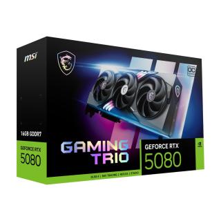 MSI GeForce RTX 5080 16G GAMING TRIO OC [PCIExp 16GB] グラフィック