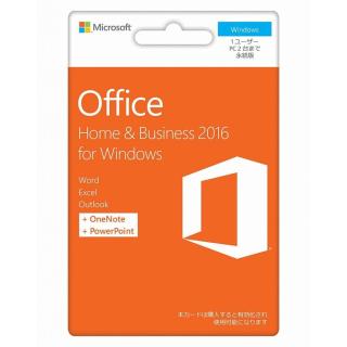 新品 Microsoft Home and Business 2016 (永続版) カード版 WIndows7 ...