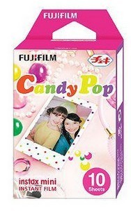 富士フイルム　チェキ　フィルム　チェキ用フィルム　/instax mini用　キャンディポップ　10個まとめ買い【送料無料】 商品画像1：hitmarket