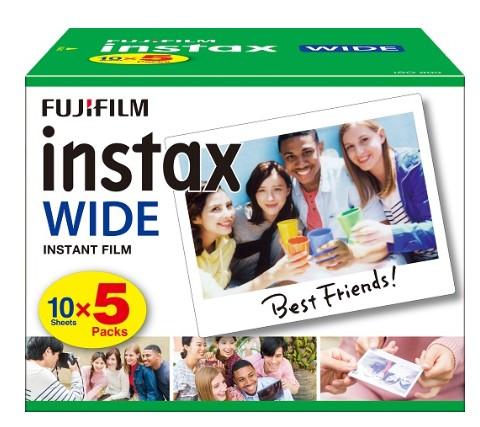 ワイド用フィルム instax WIDE K R 5P ワイドフィルム50枚 商品画像1：hitmarket