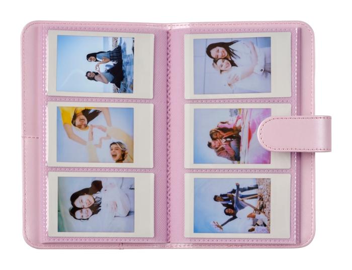 【全国送料無料】【ポスト投函】富士フイルム　FUJIFILM　instax mini 13　アルバム 108 ピンク 商品画像3：hitmarket