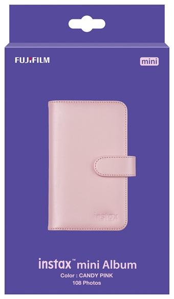 【全国送料無料】【ポスト投函】富士フイルム　FUJIFILM　instax mini 13　アルバム 108 ピンク 商品画像4：hitmarket