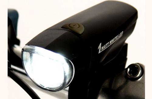 自転車用LEDライト 1WATT LEDライト スタイリッシュで明るい 防滴仕様 マイパラス　MP-LT04　（JAN　4547035500472） 商品画像2：hitmarket