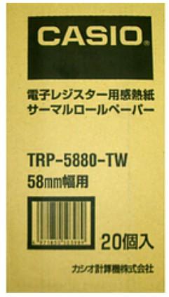 感熱ロールペーパー 20巻入 TRP-5880-TW 商品画像1：hitmarket