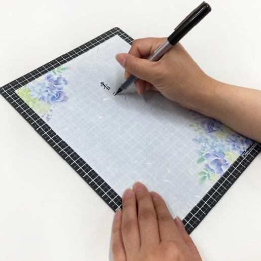 【送料無料】【ポスト投函】共栄プラスチック　WMS-A4-BL　/A4サイズ（ブラック）/「究極の下敷き」 商品画像5：hitmarket