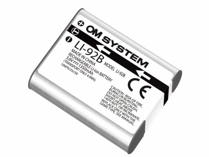 【送料無料】【ポスト投函】OM SYSTEM リチウムイオン充電池 LI-92B　/　OM SYSTEM LI-92B　TG-6用　TG-7用　バッテリー  商品画像1：hitmarket