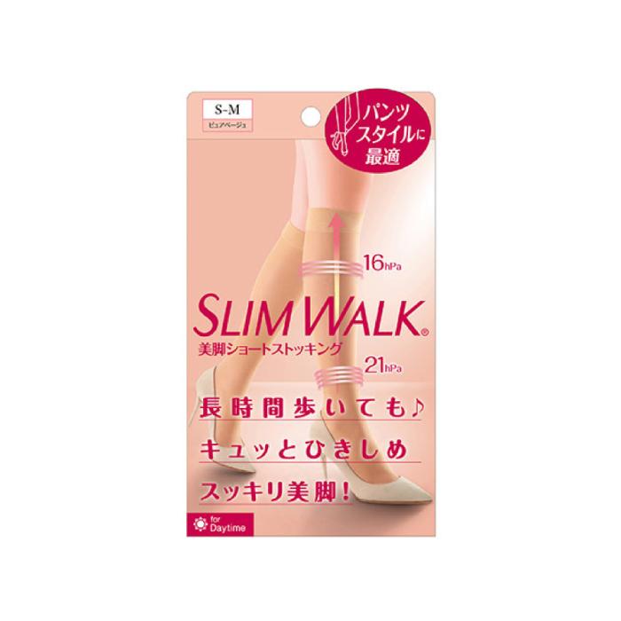 【SMサイズ】美脚ショートストッキング スリムウォーク ひざ丈 着圧 ソックス･･･