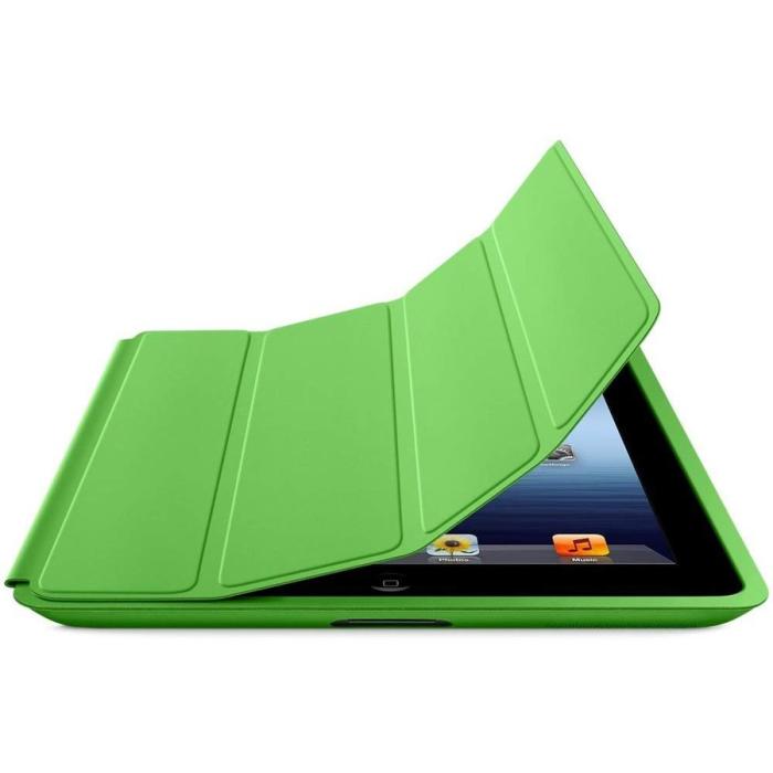 アップル iPad2、3 & The New iPad (第4世代) Smart Case スマートケース ポリウレタン製 【グリーン】 MD457FE/A 商品画像2：insert