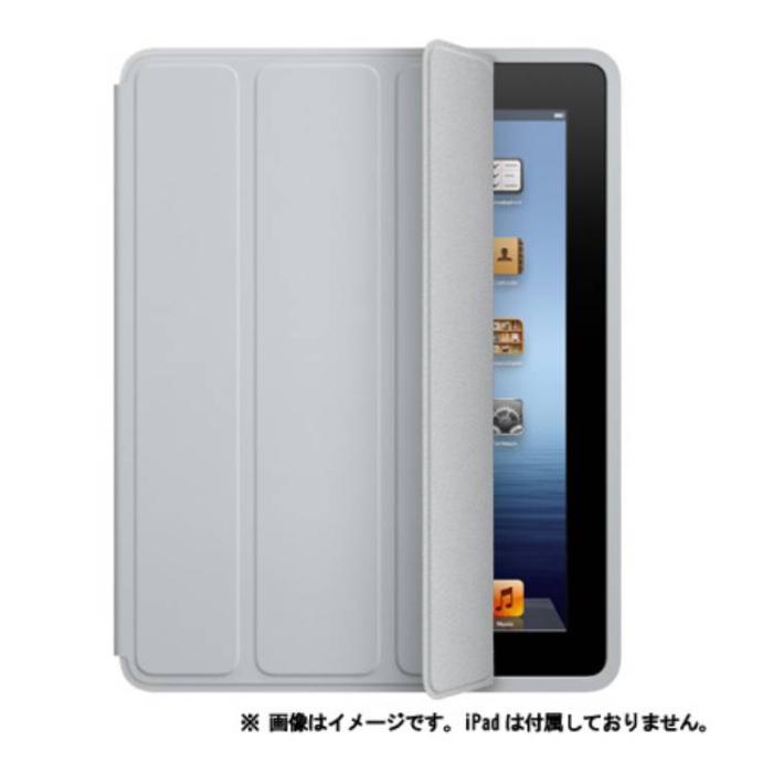 アップル 純正 Apple MD455FE/A [iPad Smart Case ポリウレタン製 ライトグレ･･･