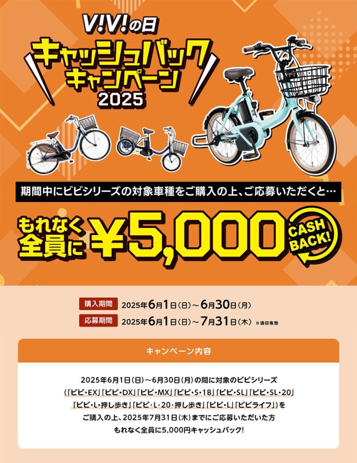ViViの日キャッシュバックキャンペーン