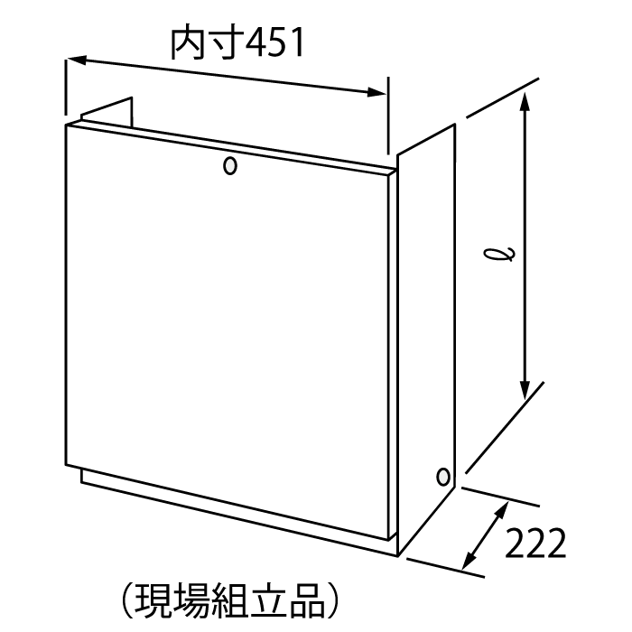 ガス給湯器用オプション　配管カバー　H32-K　450　ノーリツ（Noritz）　0700130　給湯器関連部材 商品画像2：フォーシーズンプラス