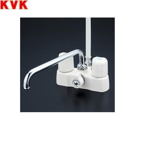 KVK 2ハンドルシャワー混合水栓300mmパイプ付 KF30N2-R30