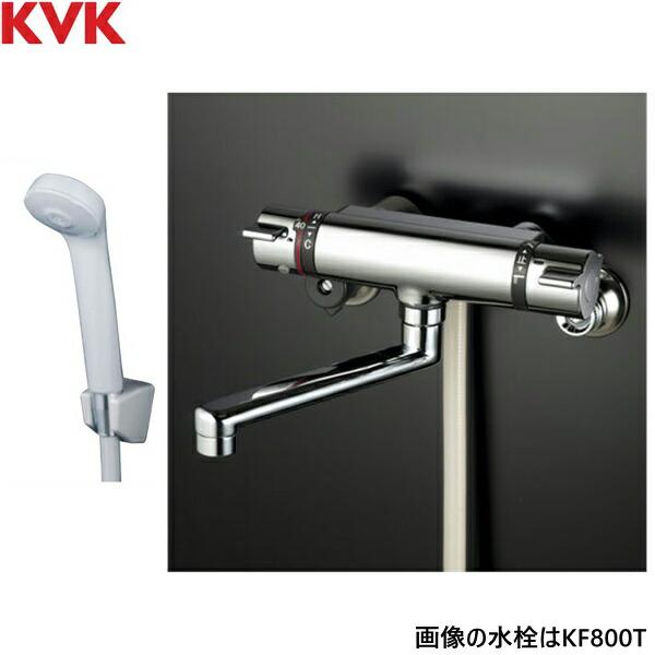 贅沢品 KVK サーモスタット式シャワー混合水栓 1.6mメタルホース付