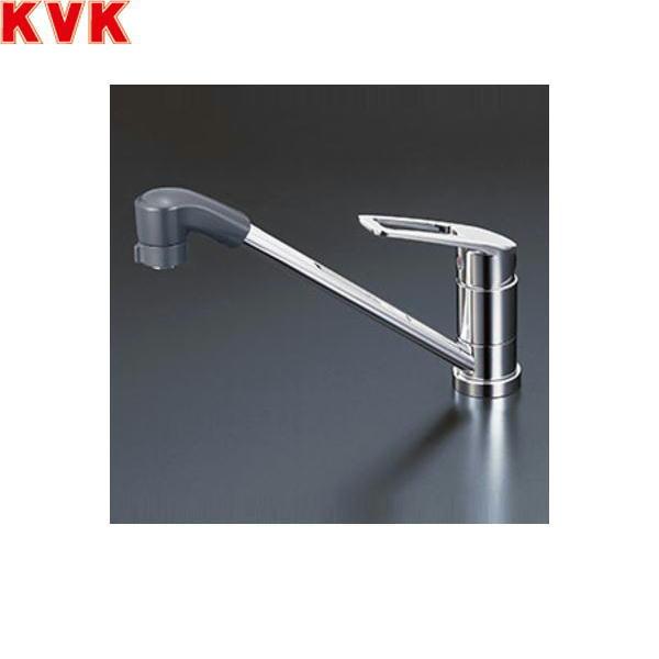 KVK 流し台用シングルレバー式シャワー付混合栓 KM5211TF (水栓金具) 価格比較