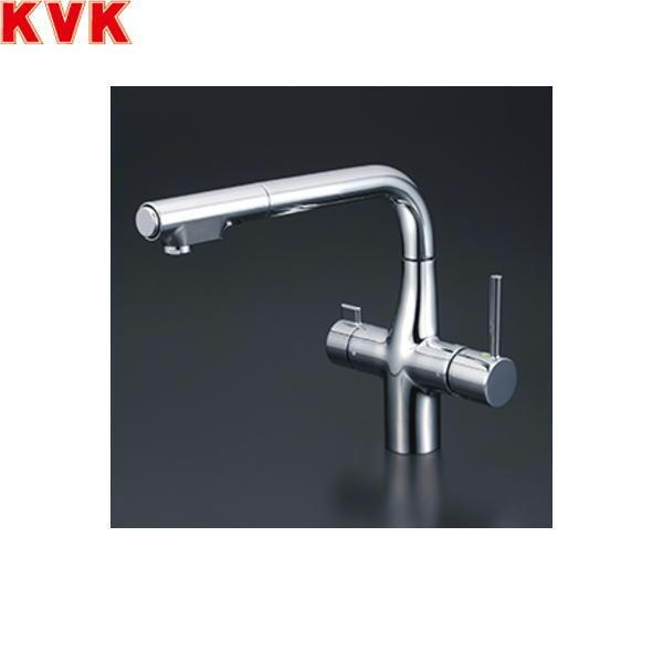 KM6121EC KVKビルトイン浄水器用シングルシャワー付混合栓 水栓本体のみ 送料無料 商品画像1：住設ショッピング