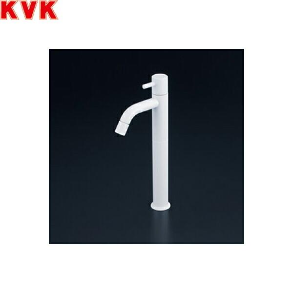 KVK 立水栓(単水栓)ロングボディ マットホワイト LFK612X-187M4 (水栓金具) 価格比較