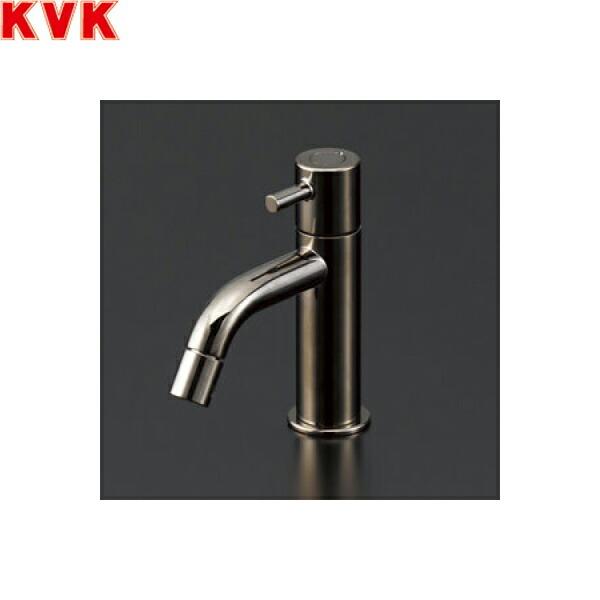 LFK612X-BN KVK 洗面用 立水栓(単水栓) 一般地・寒冷地共用 ダークブラックめっき 送料無料