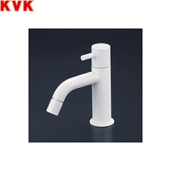 LFK612X-M4 KVK 洗面用 立水栓(単水栓) 一般地・寒冷地共用 マットホワイト 送料無料