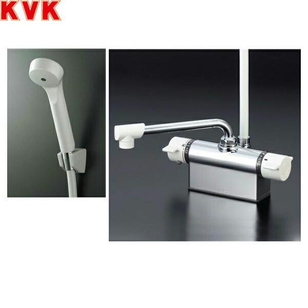 KVK KF801Z KVK デッキ形サーモスタット式シャワー 取付ピッチ100mm 寒冷地用 浴室、浴槽、洗面所