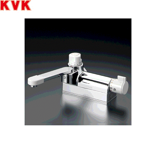 KM298G KVKデッキ形定量止水付サーモスタット混合水栓 一般地仕様 送料無料 商品画像1：住設ショッピング