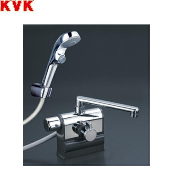 KVK デッキ形サーモスタット式シャワー 左ハンドル仕様 (190mmパイプ付) KF3008LS2 (水栓金具) 価格比較