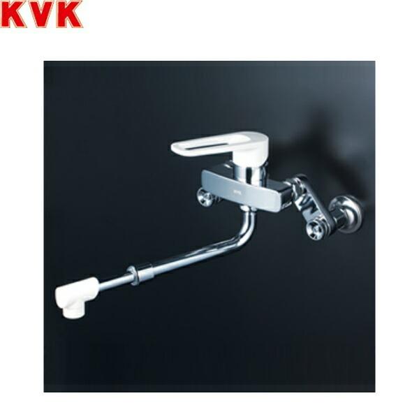 KVK 楽締めソケット付シングルレバー式混合栓(伸縮自在パイプ付)(寒冷地用) MSK110KZRJRS (水栓金具) 価格比較