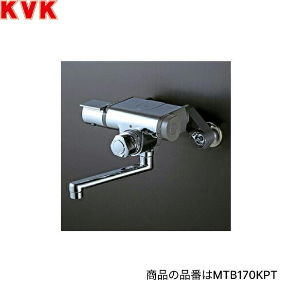 MTB170KPT KVK 浴室用 定量止水付サーモスタット式混合栓 170mmパイプ付 一般地仕様 送料無料 商品画像1：住設ショッピング