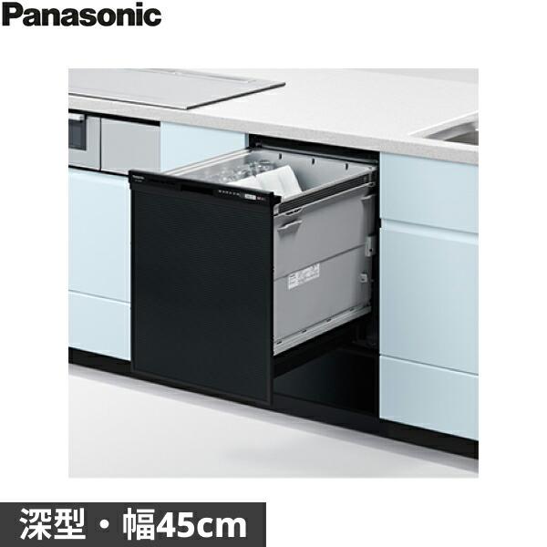 NP-45RD9K パナソニック Panasonic 食器洗い乾燥機 R9シリーズ ブラック 幅45･･･