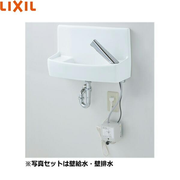 L-A74TAA/BW1 リクシル LIXIL/INAX 壁付手洗器 自動水栓 100V 壁給水・床排水仕様 ピュアホワイト 送料無料 商品画像1：住設ショッピング