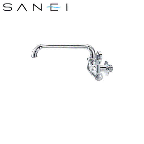 A2310-13 三栄水栓 SANEI 厨房用横形自在水栓 送料無料